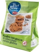 SELEX VIVI BENE SENZA GLUTINE FROLLINI CON GOCCE DI CIOCCOLATO SENZA GLUTINE SELEX VIVI BENE SENZA GLUTINE FROLLINI CON GOCCE DI CIOCCOLATO SENZA GLUTINE