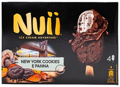 NUII NUII, NEW YORK COOKIES E PANNA 4 PEZZI 268 G NUII NUII, NEW YORK COOKIES E PANNA 4 PEZZI 268 G