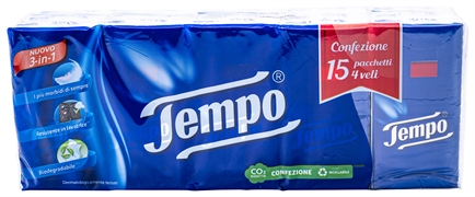 TEMPO FAZZOLETTI CLASSICI 3 IN 1 TEMPO FAZZOLETTI CLASSICI 3 IN 1