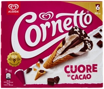ALGIDA CORNETTO CUORE DI CACAO ALGIDA CORNETTO CUORE DI CACAO