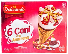 DOLCIANDO (EUROSPIN) 6 CONI AMARENA DOLCIANDO (EUROSPIN) 6 CONI AMARENA