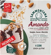 SAMMONTANA AMANDO-CONO SENZA GLUTINE E SENZA LATTE SAMMONTANA AMANDO-CONO SENZA GLUTINE E SENZA LATTE