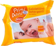 SELEX PRIMI ANNI - SALVIETTINE DETERGENTI PER BIMBO SELEX PRIMI ANNI - SALVIETTINE DETERGENTI PER BIMBO