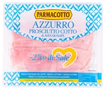 PARMACOTTO AZZURRO PROSCIUTTO COTTO DI ALTA QUALITÀ -25% DI SALE PARMACOTTO AZZURRO PROSCIUTTO COTTO DI ALTA QUALITÀ -25% DI SALE