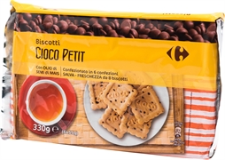 CARREFOUR BISCOTTI CIOCO PETIT CARREFOUR BISCOTTI CIOCO PETIT