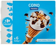 CARREFOUR CLASSIC CONO PANNA CARREFOUR CLASSIC CONO PANNA