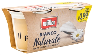 MULLER BIANCO NATURALE SENZA ZUCCHERI AGGIUNTI MULLER BIANCO NATURALE SENZA ZUCCHERI AGGIUNTI