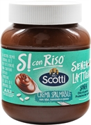 SCOTTI SÌ CON RISO - CREMA SPALMABILE CON RISO, NOCCIOLE E CACAO SCOTTI SÌ CON RISO - CREMA SPALMABILE CON RISO, NOCCIOLE E CACAO