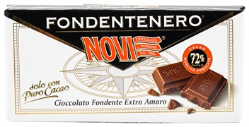 NOVI FONDENTENERO CIOCCOLATO FONDENTE EXTRA AMARO 72% NOVI FONDENTENERO CIOCCOLATO FONDENTE EXTRA AMARO 72%