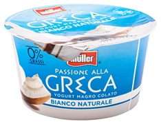 MULLER PASSIONE ALLA GRECA YOGURT MAGRO COLATO BIANCO NATURALE MULLER PASSIONE ALLA GRECA YOGURT MAGRO COLATO BIANCO NATURALE