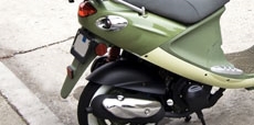 Nuova targa per i ciclomotori