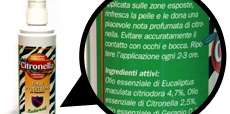 Citronella total protection: non è un repellente antizanzare