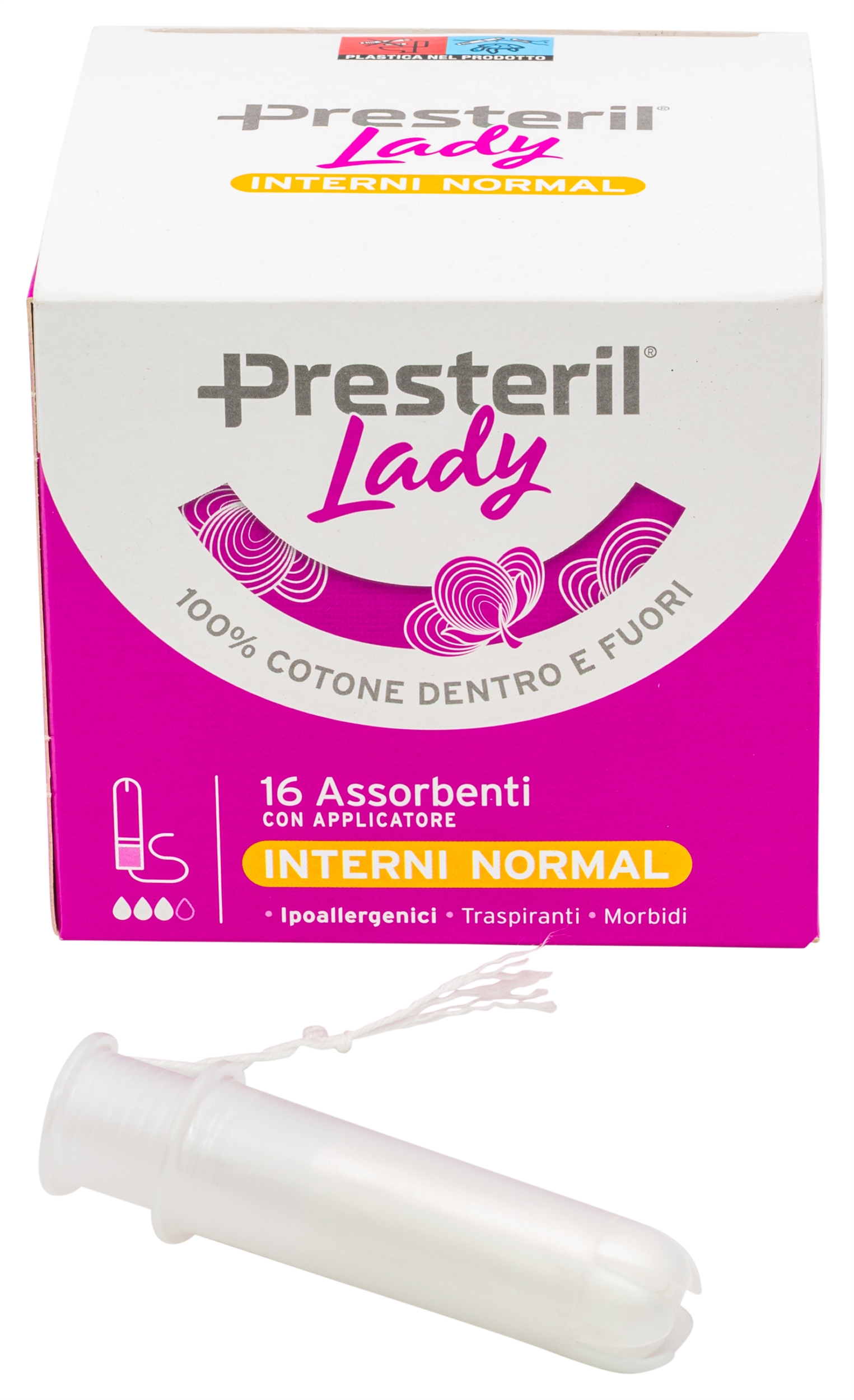 LADY PRESTERIL ASSORBENTI TUTTO COTONE LADY PRESTERIL ASSORBENTI TUTTO COTONE