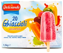 DOLCIANDO (EUROSPIN) 20 GHIACCIOLI ASSORTITI - AMARENA DOLCIANDO (EUROSPIN) 20 GHIACCIOLI ASSORTITI - AMARENA