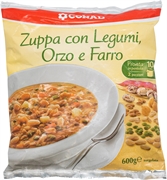 CONAD ZUPPA CON LEGUMI, ORZO E FARRO CONAD ZUPPA CON LEGUMI, ORZO E FARRO