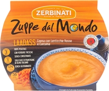 ZERBINATI ZUPPE DAL MONDO LAADASS CREMA DI LENTICCHIE ROSSE CON CURCUMA ZERBINATI ZUPPE DAL MONDO LAADASS CREMA DI LENTICCHIE ROSSE CON CURCUMA