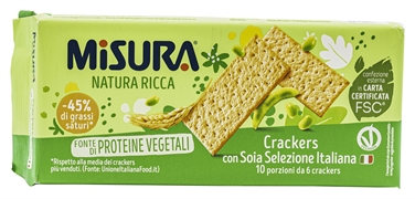 MISURA NATURA RICCA SOIA CRACKERS MISURA NATURA RICCA SOIA CRACKERS