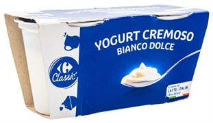 CARREFOUR YOGURT CREMOSO BIANCO DOLCE CARREFOUR YOGURT CREMOSO BIANCO DOLCE