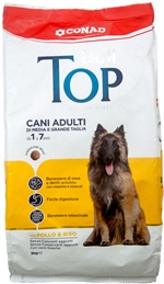 TOP BULL (CONAD) Cani Adulti Con Pollo e Riso