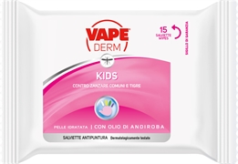 VAPE DERM KIDS SALVIETTE ANTIPUNTURA VAPE DERM KIDS SALVIETTE ANTIPUNTURA