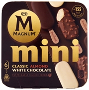ALGIDA MAGNUM MINI ALMOND (RICOPERTO CIOCCOLATO AL LATTE CON PEZZETTI DI MANDORLE) ALGIDA MAGNUM MINI ALMOND (RICOPERTO CIOCCOLATO AL LATTE CON PEZZETTI DI MANDORLE)