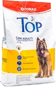 TOP BULL (CONAD) CANI ADULTI CON POLLO E RISO TOP BULL (CONAD) CANI ADULTI CON POLLO E RISO