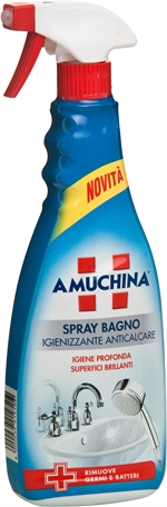 AMUCHINA Spray bagno - igienizzante anticalcare