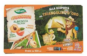 VALFRUTTA Triangolini albiccocca