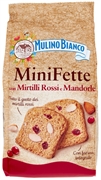 MULINO BIANCO MINI FETTE CON MIRTILLI ROSSI E MANDORLE