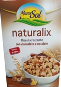 MANU SOL (MD) NATURALIX MUESLI CROCCANTE CON CIOCCOLATO E NOCCIOLE