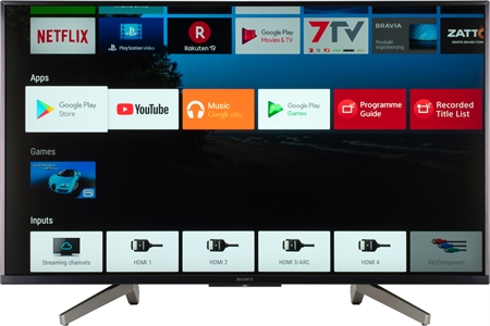 SONY KD43XF8596BAEP