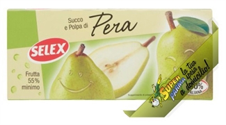 SELEX SUCCO E POLPA DI PERA