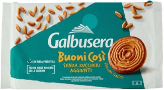 GALBUSERA BUONICOSÌ SENZA ZUCCHERI AGGIUNTI CON UOVA FRESCHE ITALIANE