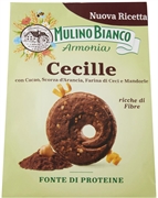 MULINO BIANCO CECILLE CON FARINA DI CECI, CACAO E SCORZE D'ARANCIA