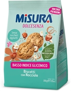 MISURA DOLCESENZA BISCOTTI CON NOCCIOLE