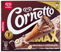 ALGIDA CORNETTO MAX NOCCIOLA & CIOCCOLATO