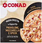 CONAD La Saporita Provolone, mozzarella e speck
