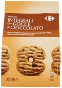 CARREFOUR ORIGINAL FROLLINI INTEGRALI CON GOCCE DI CIOCCOLATO