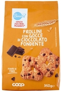 BENESÌ (COOP) FROLLINI CON GOCCE CIOCCOLATO FONDENTE