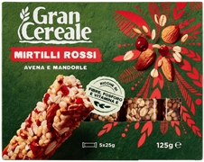 GRAN CEREALE BARRETTE CEREALI MIRTILLI ROSSI