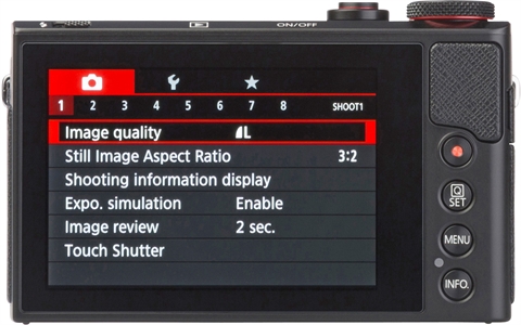 CANON POWERSHOT G9 X MARK II