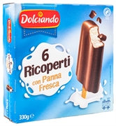 DOLCIANDO (EUROSPIN) 6 RICOPERTI CON PANNA FRESCA