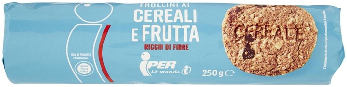 IPER FROLLINI AI CEREALI E FRUTTA
