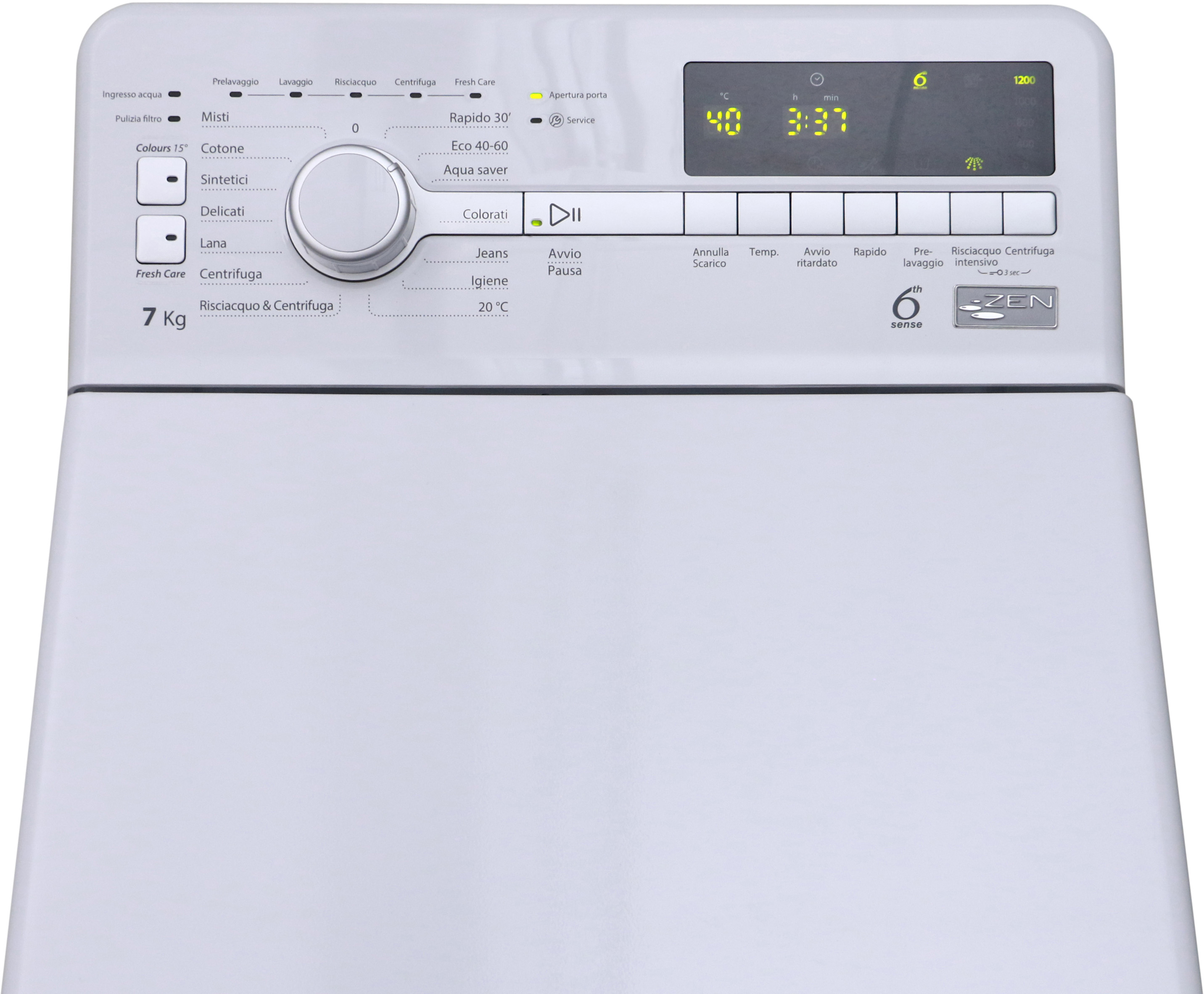 WHIRLPOOL ZEN TDLR 7222 BS IT/N
