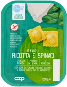 BENE SÌ COOP Senza glutine ravioli ricotta e spinaci