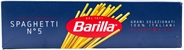 BARILLA SPAGHETTI N. 5