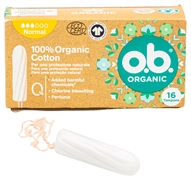 O.B. ORGANIC 100% ORGANIC COTTON