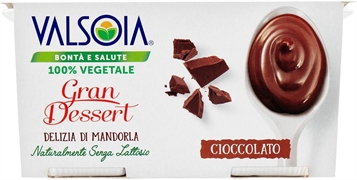 VALSOIA BONTÀ E SALUTE GRAN DESSERT DELIZIA DI MANDORLA CON CIOCCOLATO