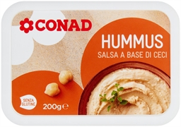 CONAD Hummus Salsa a base di ceci