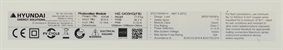 HYUNDAI SERIE HG HIE-S435HG-FB